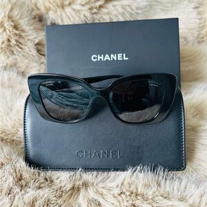Chanel Black Women's Sunglasses